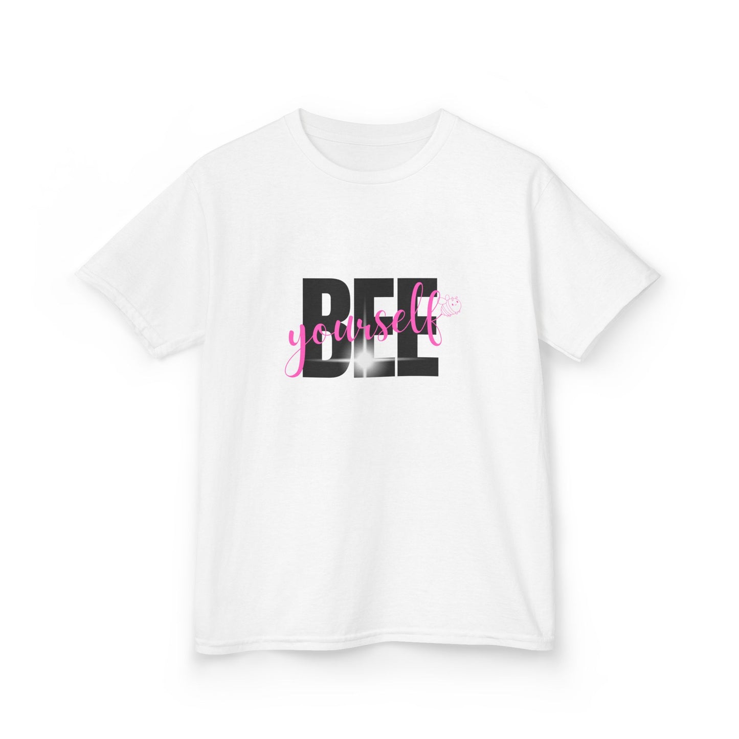 Trendy Youth Tee - Bee Inspired, Cute Graphic Cotton T-Shirt, Spring Fashion, Birthday Gift, Nature Lover's Apparel