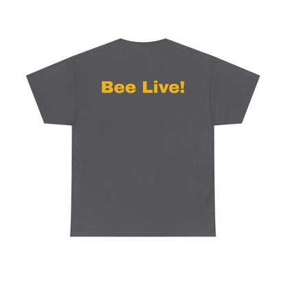 Bee Calm Unisex Heavy Cotton Tee - Positive Vibes T-Shirt