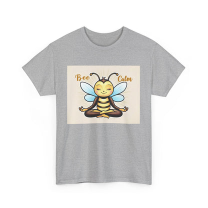 Bee Calm Unisex Heavy Cotton Tee - Positive Vibes T-Shirt