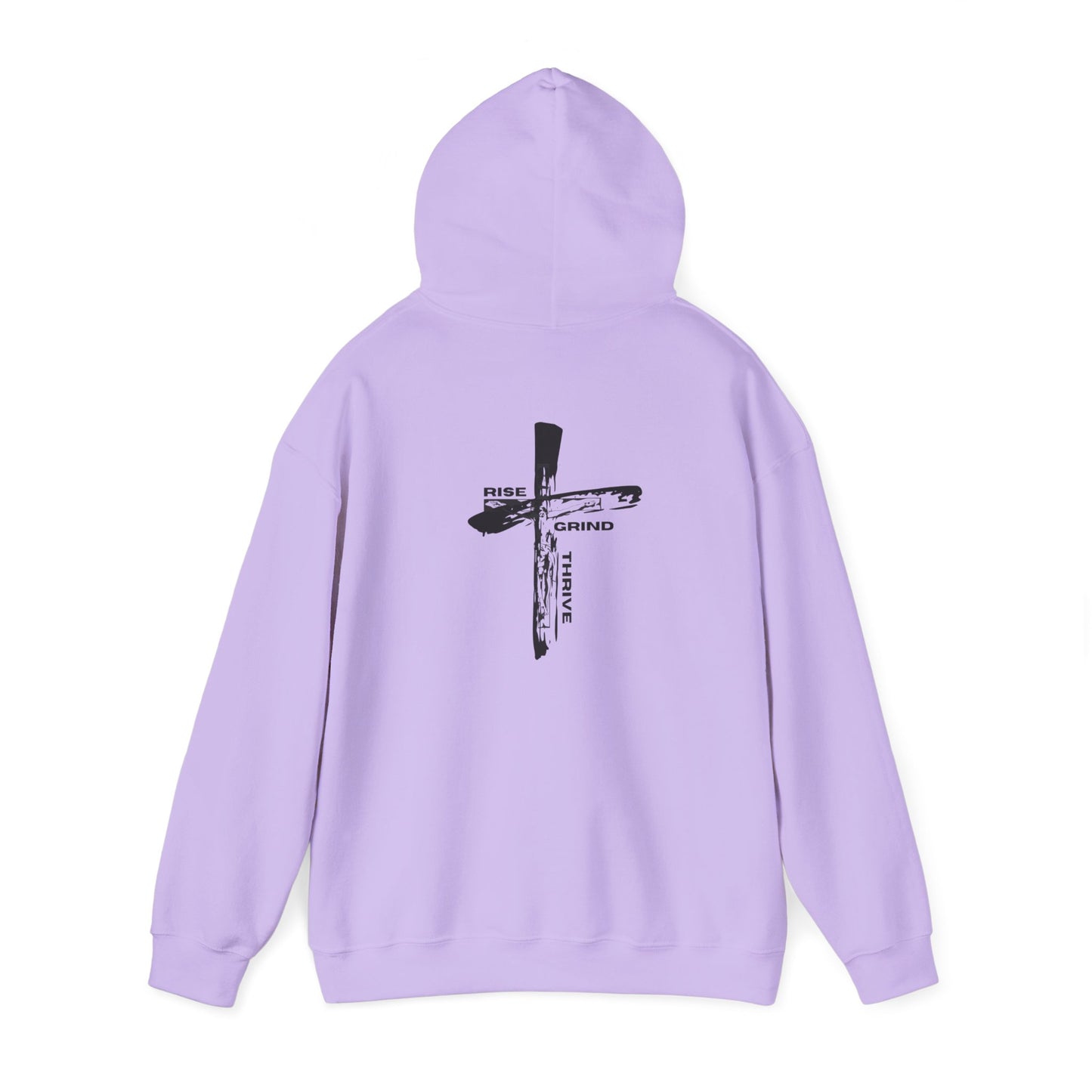 Faith-Inspired Hooded Sweatshirt, Unisex Christian Sweatshirt, Cross Design Hoodie, Inspirational Gift, Everyday Wear