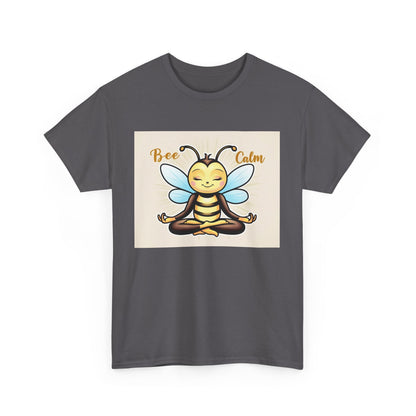Bee Calm Unisex Heavy Cotton Tee - Positive Vibes T-Shirt