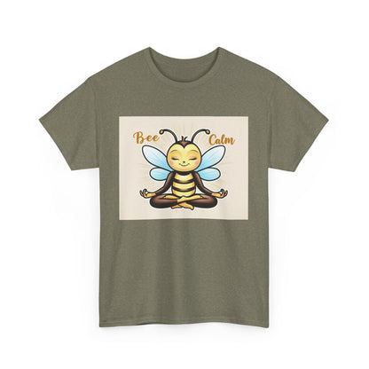 Bee Calm Unisex Heavy Cotton Tee - Positive Vibes T-Shirt