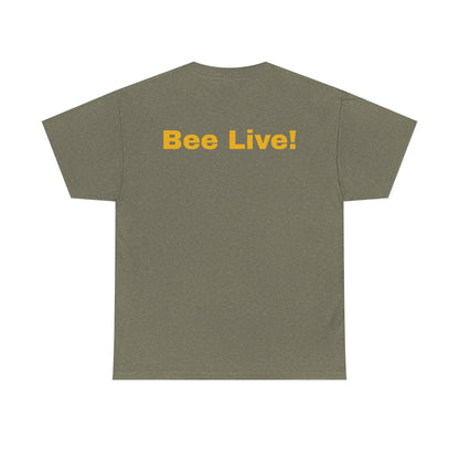 Bee Calm Unisex Heavy Cotton Tee - Positive Vibes T-Shirt