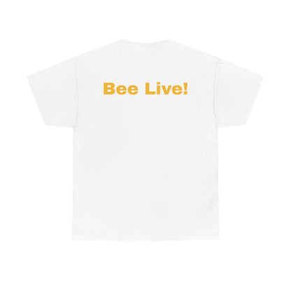 Bee Calm Unisex Heavy Cotton Tee - Positive Vibes T-Shirt