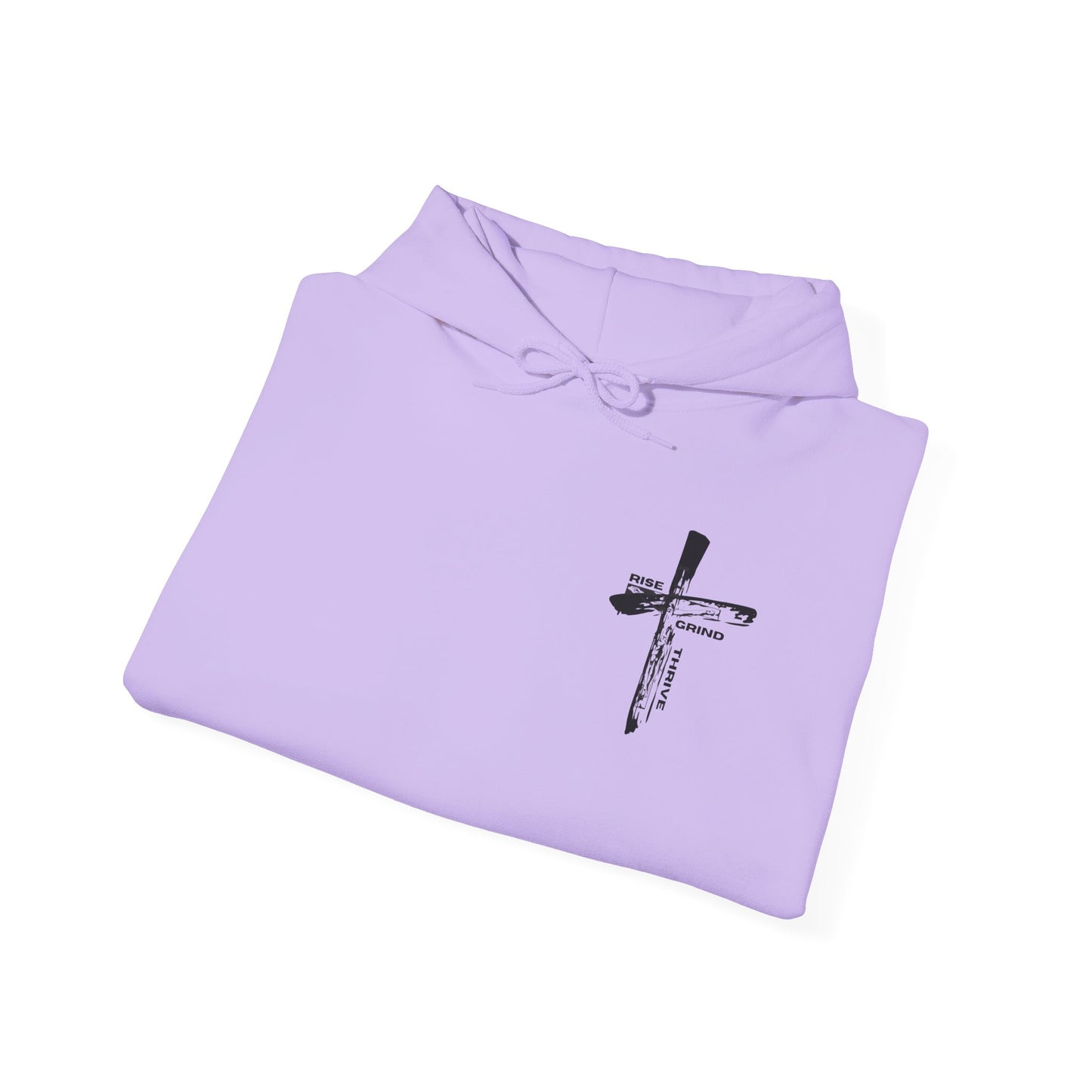Faith-Inspired Hooded Sweatshirt, Unisex Christian Sweatshirt, Cross Design Hoodie, Inspirational Gift, Everyday Wear