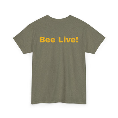 Bee Calm Unisex Heavy Cotton Tee - Positive Vibes T-Shirt