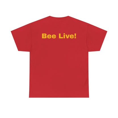 Bee Calm Unisex Heavy Cotton Tee - Positive Vibes T-Shirt