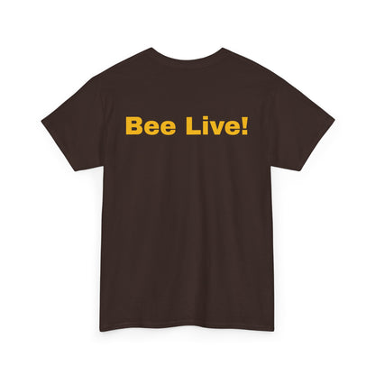 Bee Calm Unisex Heavy Cotton Tee - Positive Vibes T-Shirt